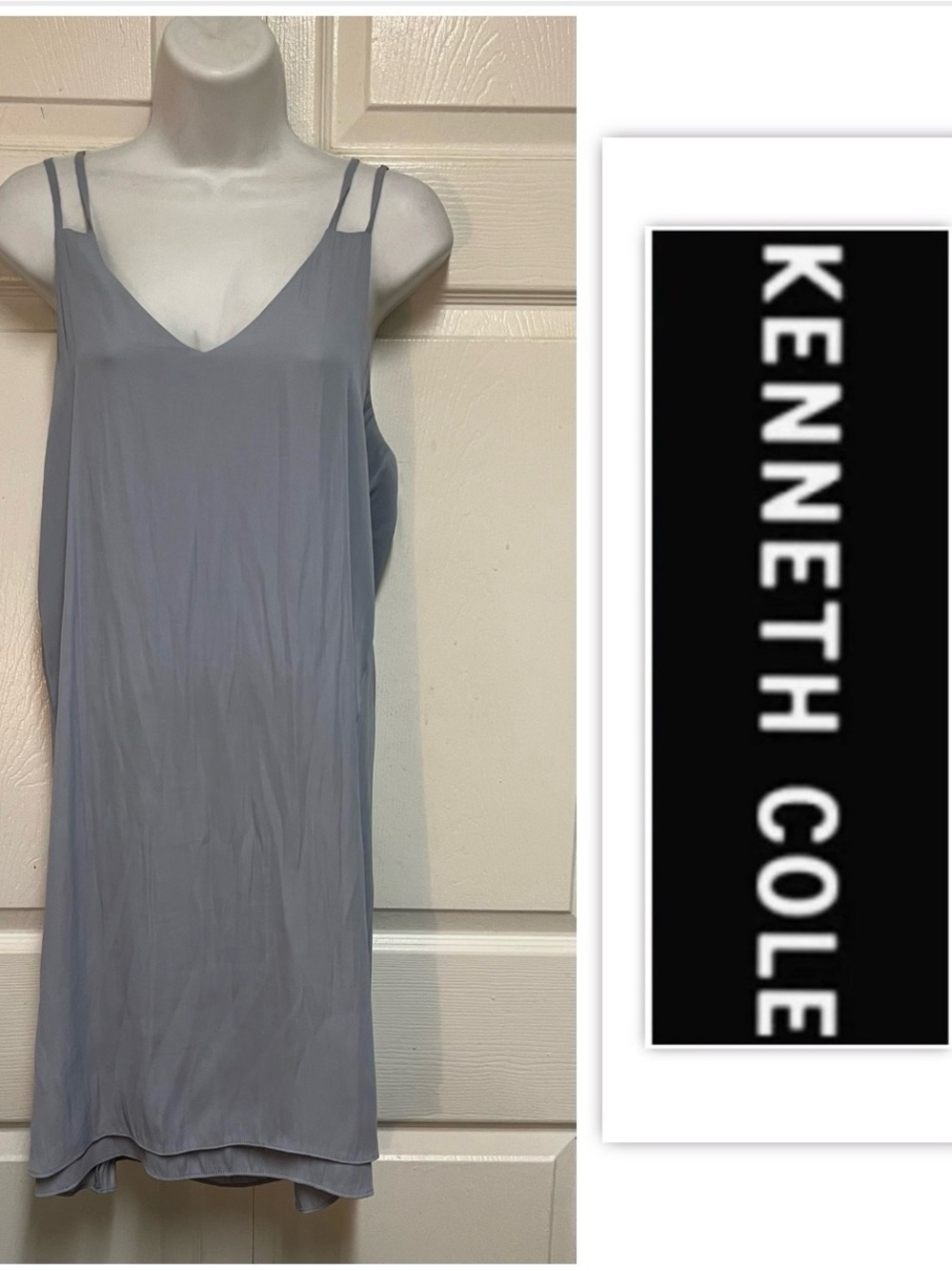 Kenneth Cole Slate Slip Dress